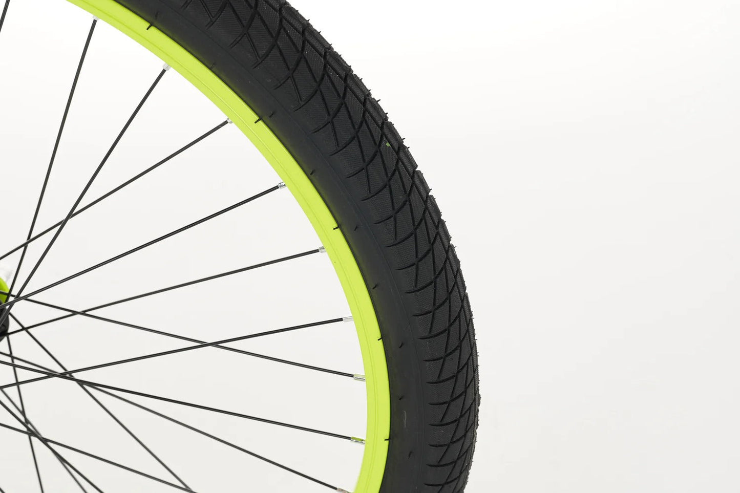 Rebel Jongensfiets 24 Inch Lime - 6 Versnellingen