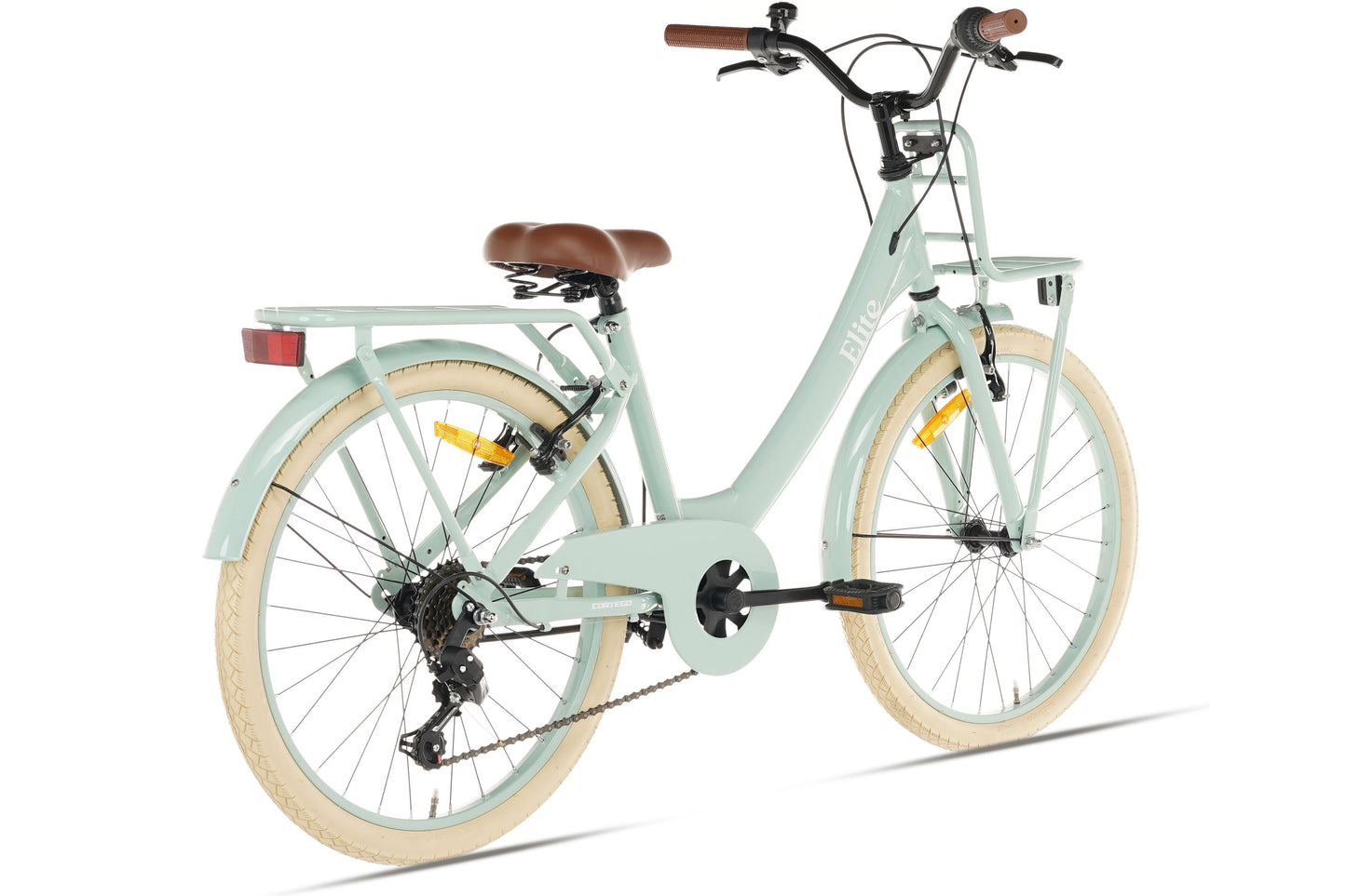 Elite Meisjesfiets 22 inch - 7 Versnellingen - Groen