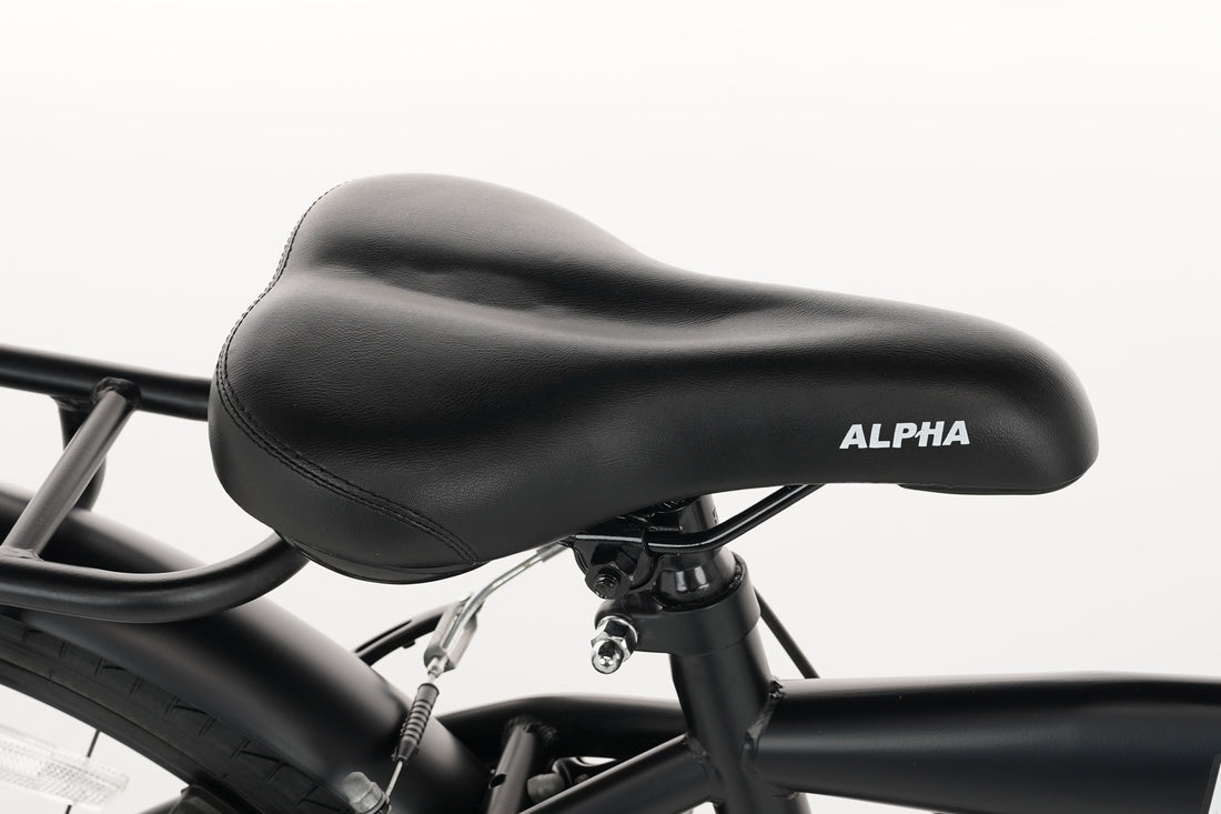 Rebel Boys' Bike 24 Inch Black - 6 Gears