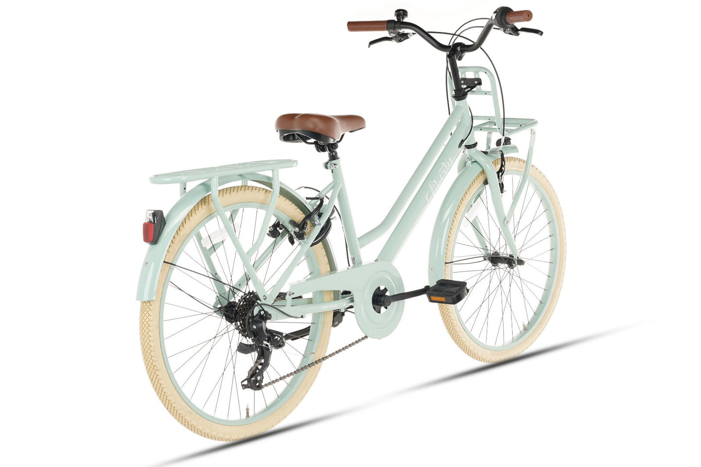 Liberty D7 Girls' Bicycle 26 inch - 7 Gears - Green