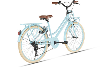 Liberty D7 Girls' Bicycle 26 inch - 7 Gears - Blue