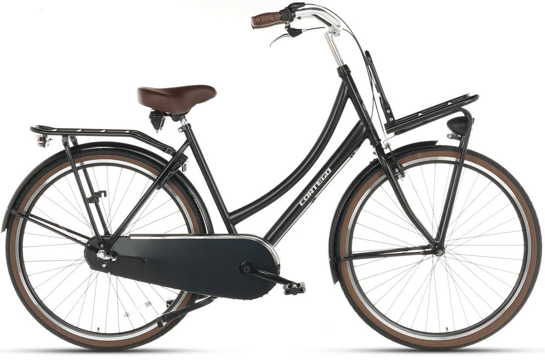 Cargo N3 Transport Bicycle Matte Black - 3 Gears