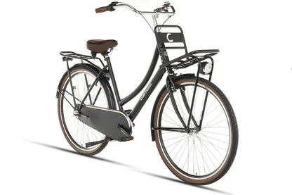 Cargo N3 Transport Bicycle Matte Black - 3 Gears