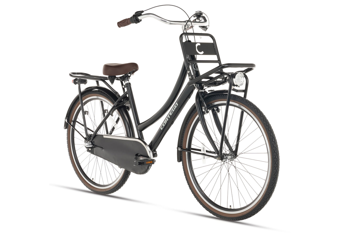 Cargo Girls' Bike 26 Inch - 3 Gears - Matte Black