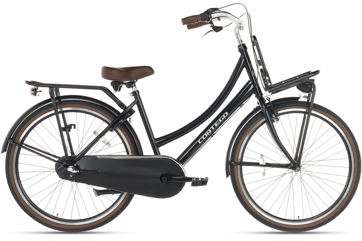 Cargo Girls' Bike 26 Inch - 3 Gears - Matte Black