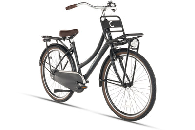 Cargo Girls' Bike 26 inch - Matte Black
