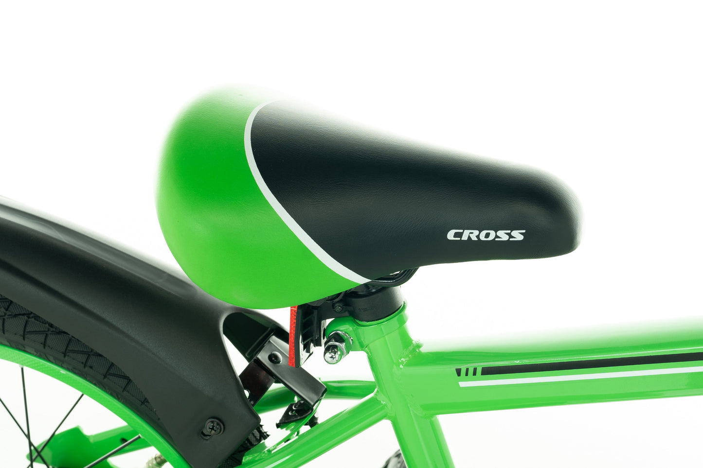 BMX Cross Boys Bike Green 16 Inch