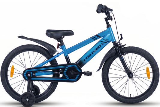 BMX Cross Boys Bike Blue 16 Inch