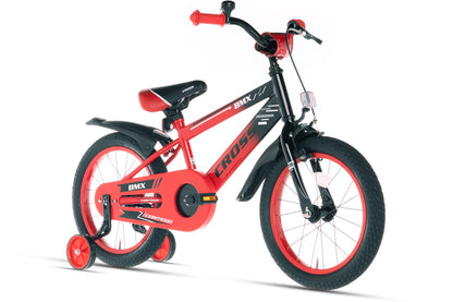 BMX Cross Boys Bike Red 16 Inch