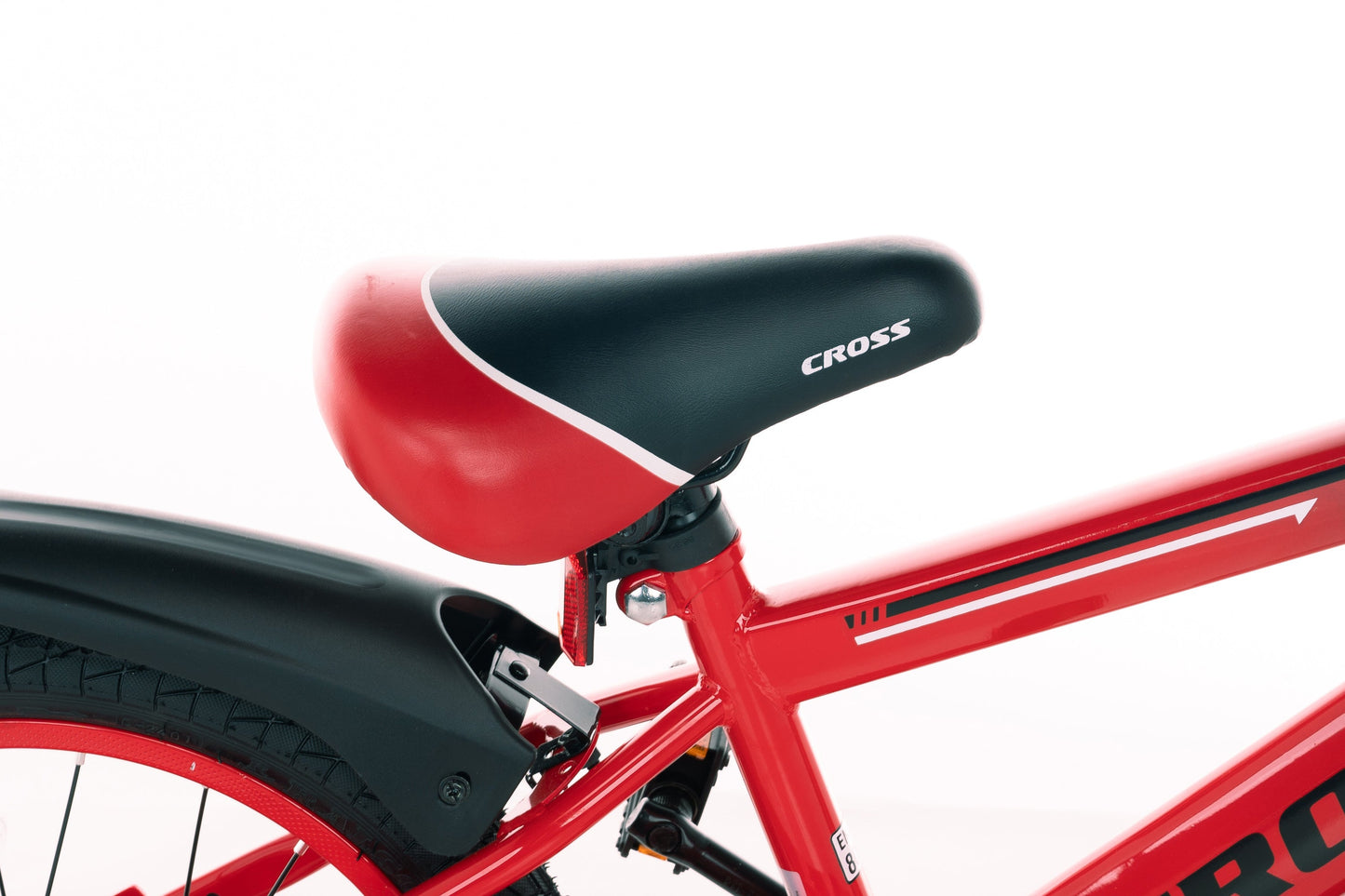 BMX Cross Boys Bike Red 16 Inch