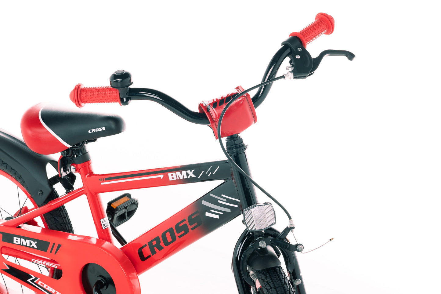 BMX Cross Boys Bike Red 16 Inch