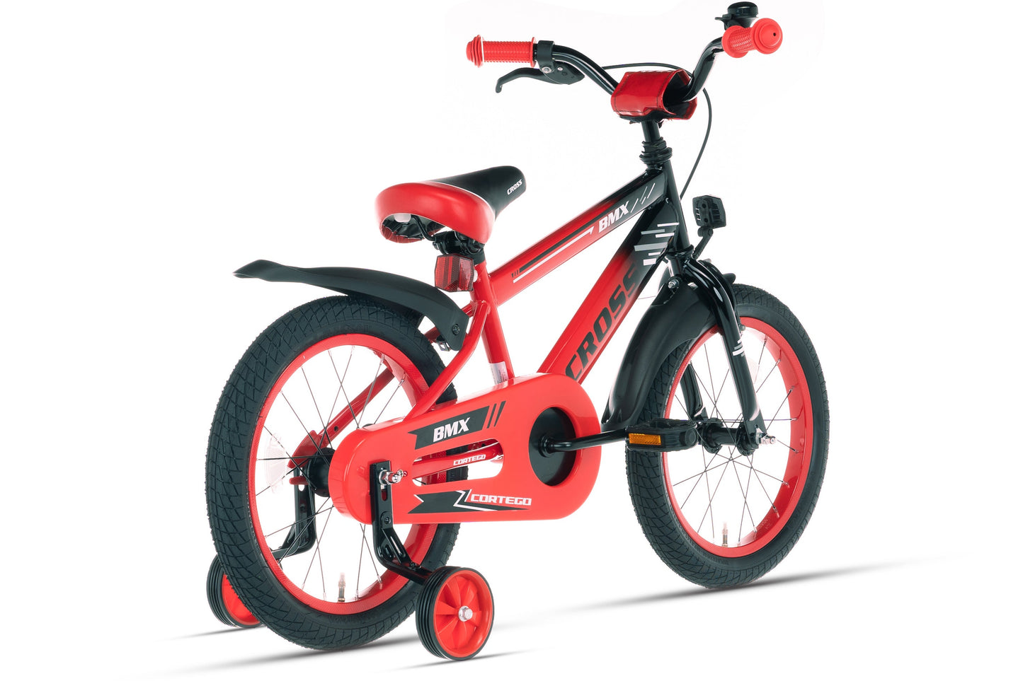 BMX Cross Boys Bike Red 16 Inch