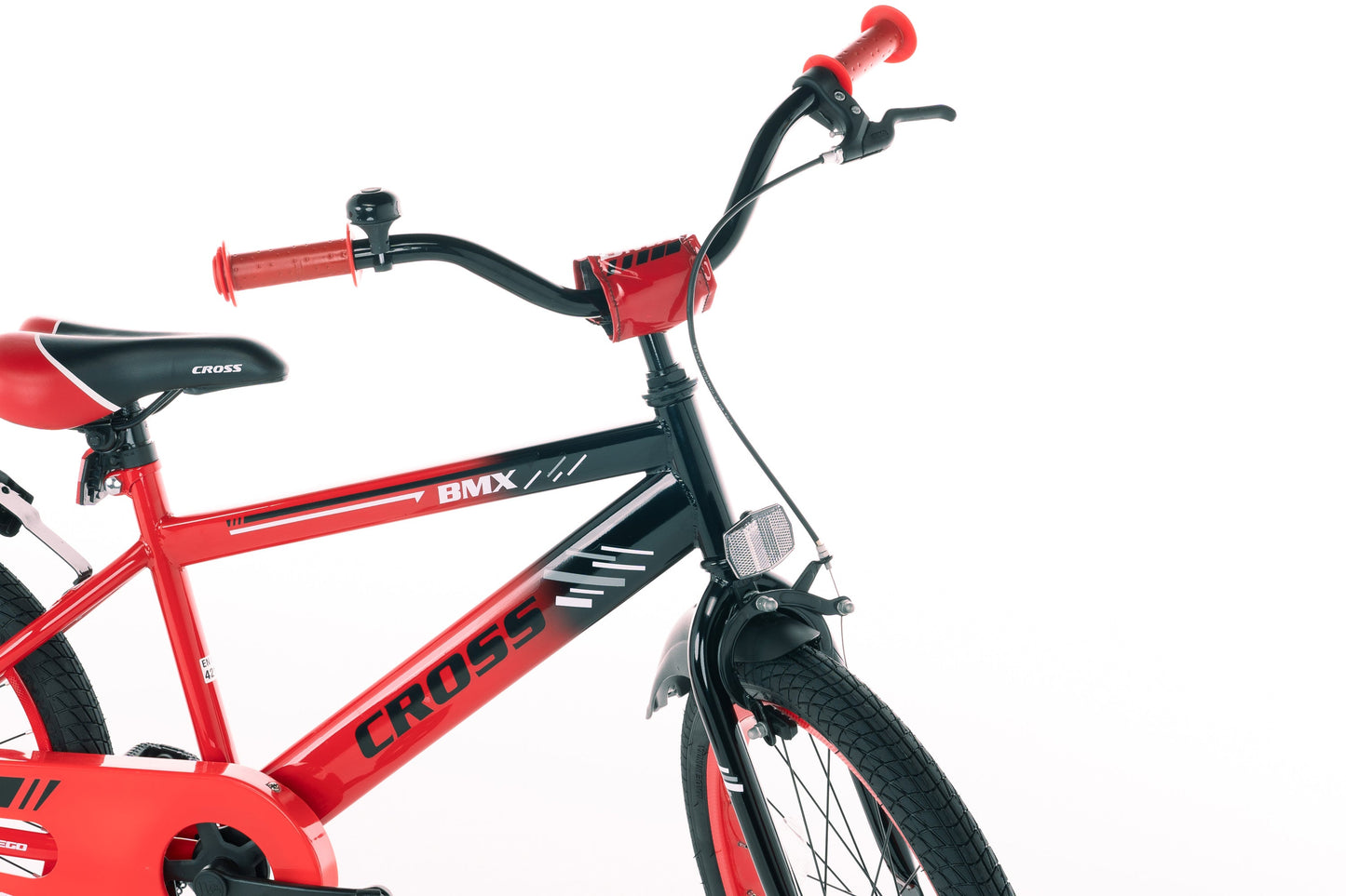 BMX Cross Boys Bike Red 22 inch