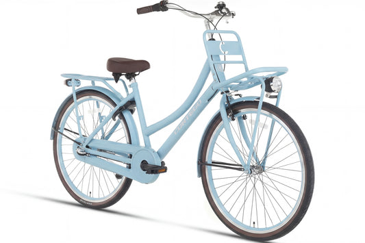 Cargo Meisjesfiets 24 inch - 3 Versnellingen - Blauw