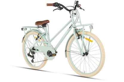 Nova Girls' Bicycle 22 inch - 7 Gears - Green