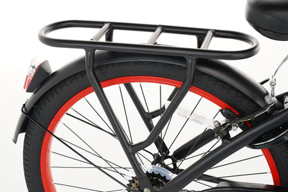 Rebel Boys' Bike 22 Inch Red - 6 Gears