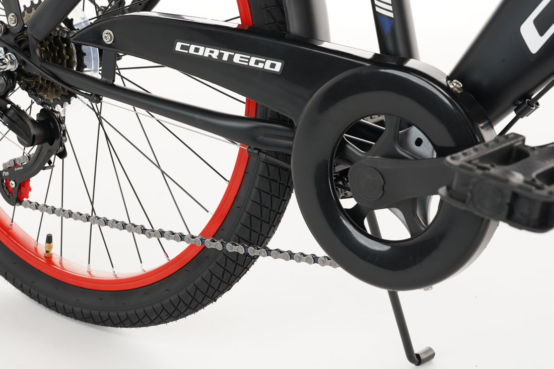Rebel Boys' Bike 22 Inch Red - 6 Gears