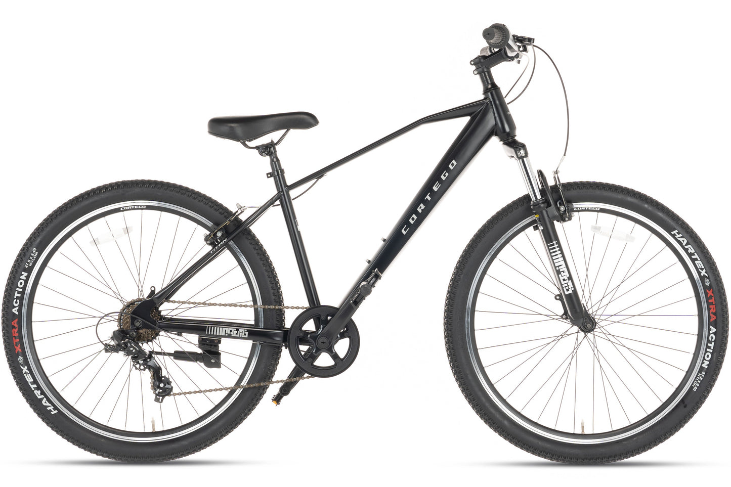 Titan Mountain Bike 27.5 inch Black - 7 Gears