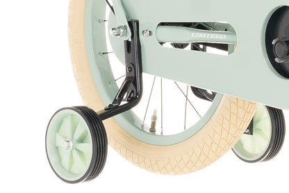 Liberty girls' bicycle Green 12 inch + basket