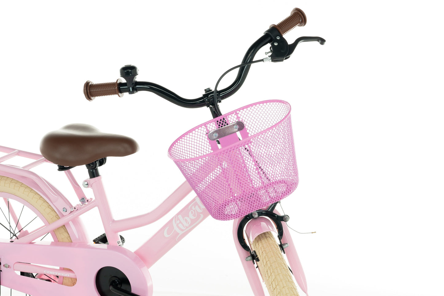 Liberty girls' bicycle Pink 14 inch + basket