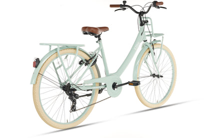 Elite Girls' Bike 26 inch - 7 Gears - Green