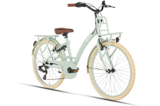 Bella Meisjesfiets 24 inch - 7 Versnellingen - Groen