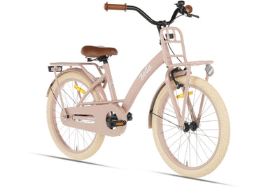 Bella meisjesfiets Zalm 22 inch