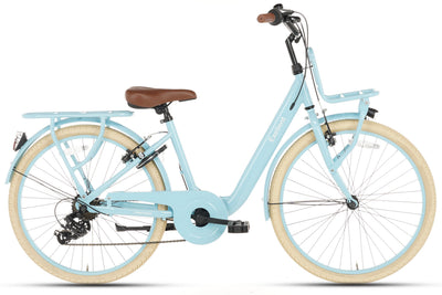 Excellent Meisjesfiets 24 inch - 7 Versnellingen - Blauw