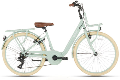Excellent Meisjesfiets 24 inch - 7 Versnellingen - Groen