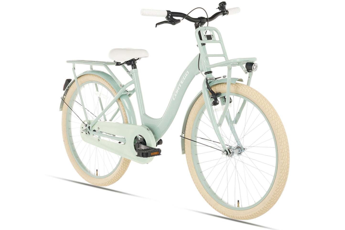 Flora Girls' Bicycle 24 inch Green
