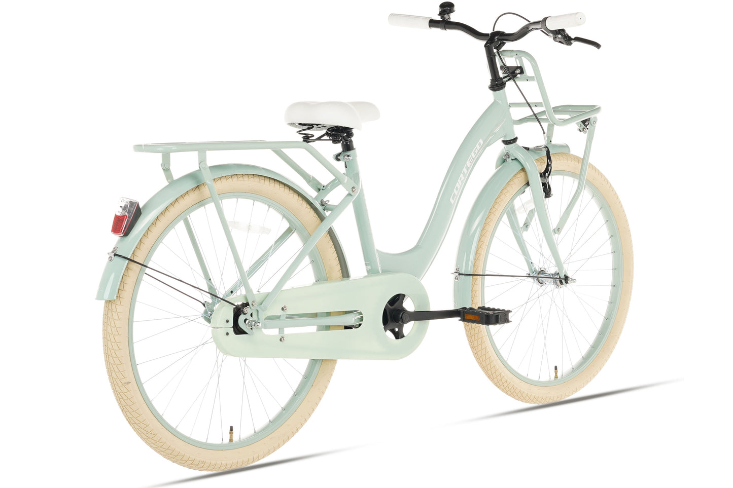 Flora Girls' Bicycle 24 inch Green