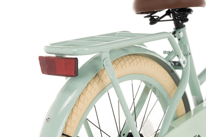 Liberty girls' bicycle Green 22 inch + basket