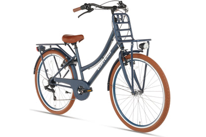 Transporter Girls' Bicycle 26 inch - 7 Gears - Jeans Blue