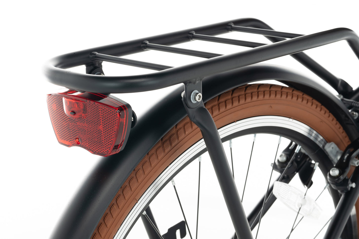 Transporter Girls' Bike 24 inch - 7 Gears - Matte Black