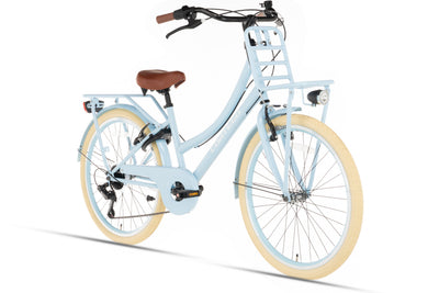 Transporter Meisjesfiets 24 inch - 7 Versnellingen - Blauw