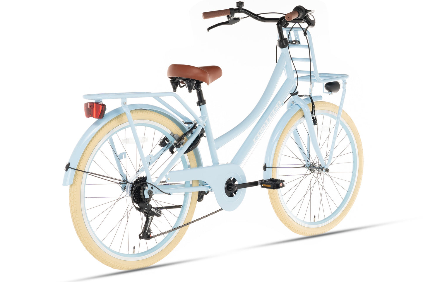 Transporter Meisjesfiets 22 inch - 7 Versnellingen - Blauw