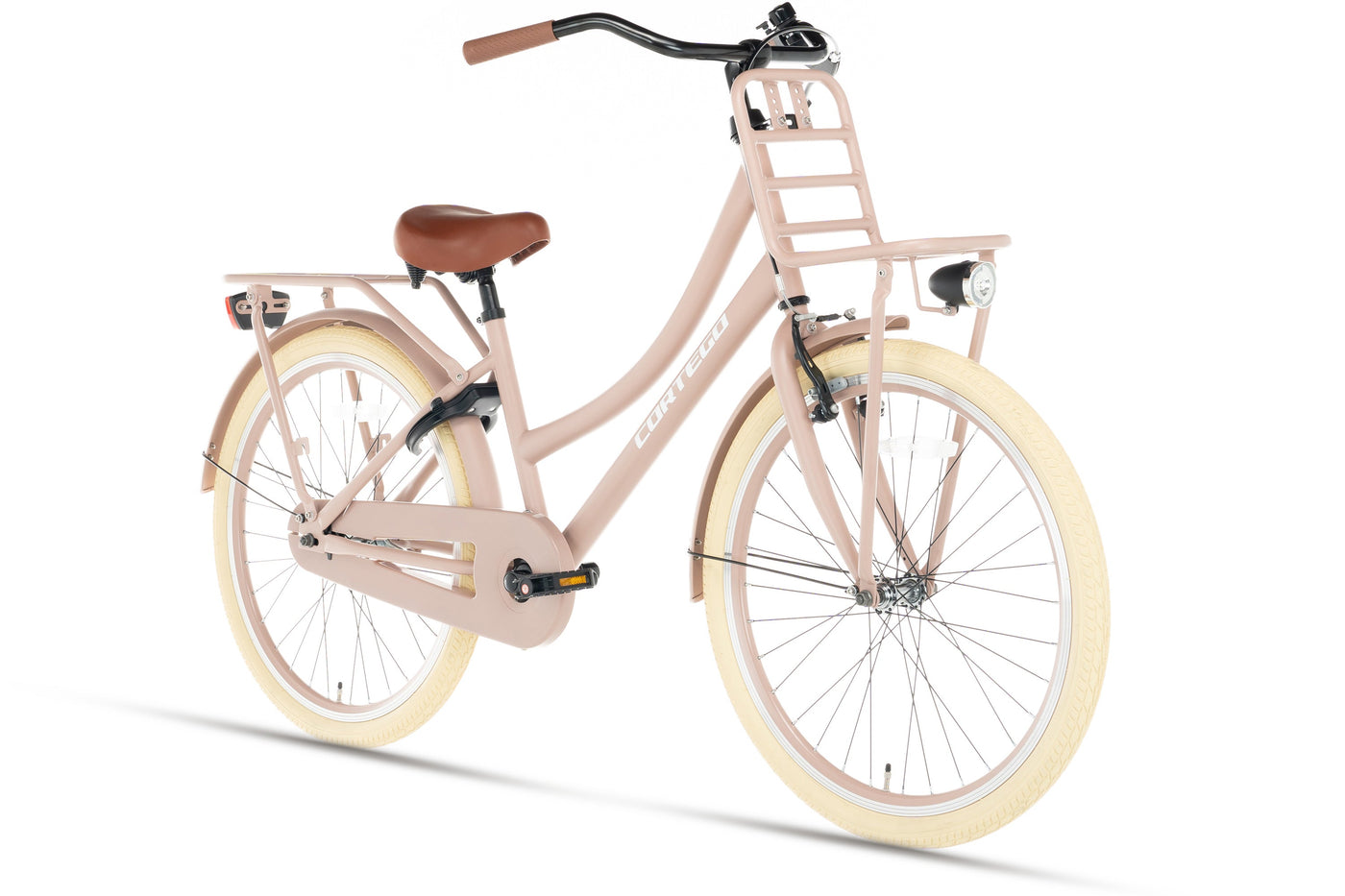 Transporter Meisjesfiets 22 inch Zalm