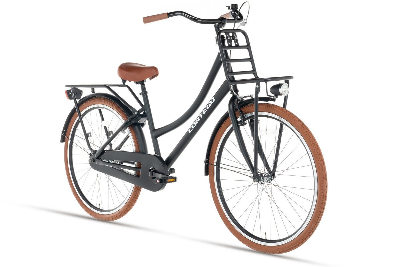 Transporter Meisjesfiets 26 inch Mat-Zwart