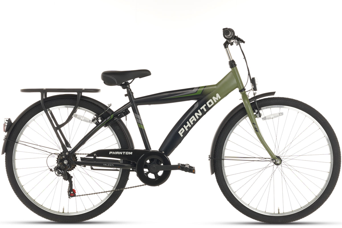 Rebel Boys' Bike 26 Inch Lime - 6 Gears