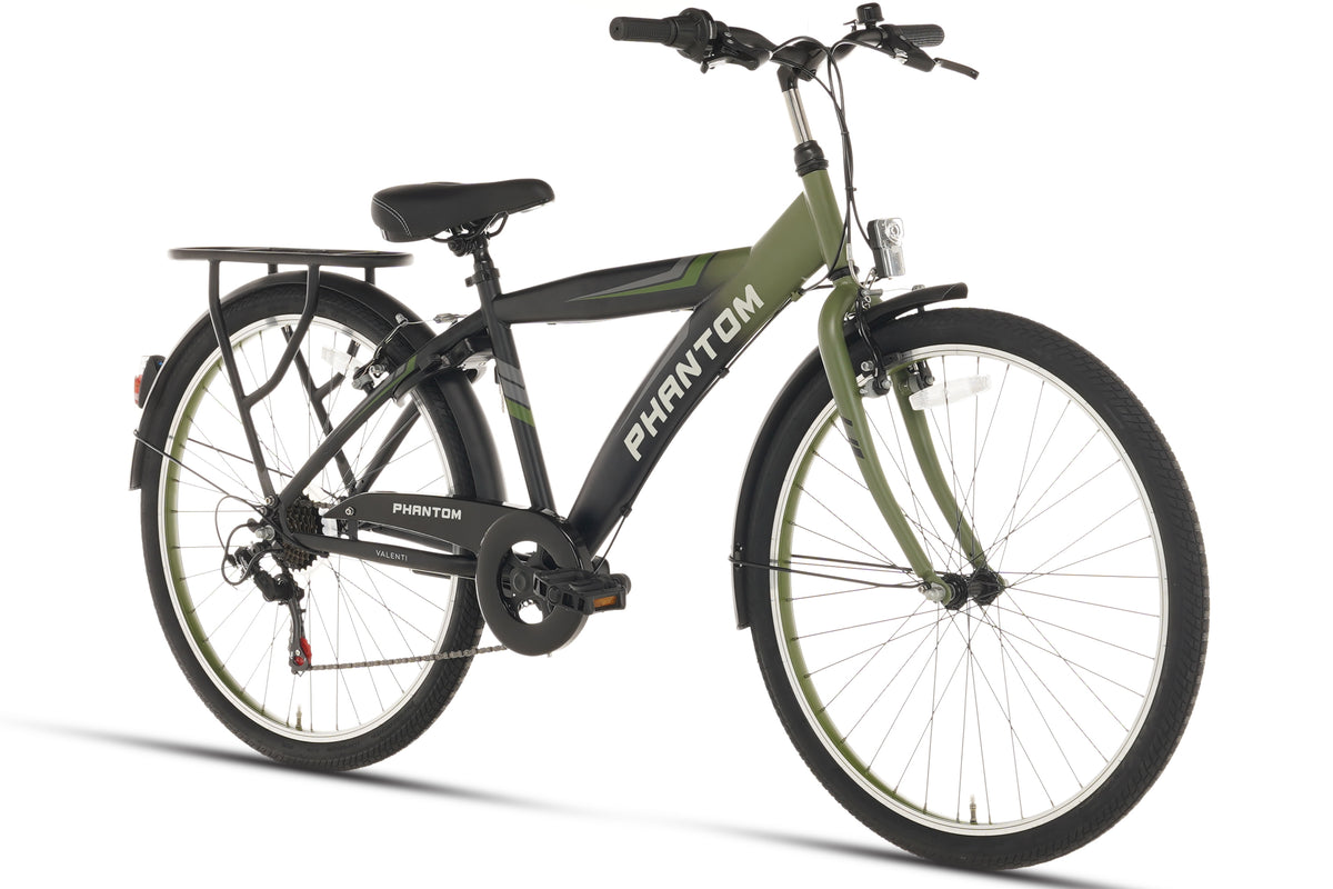 Rebel Boys' Bike 26 Inch Lime - 6 Gears