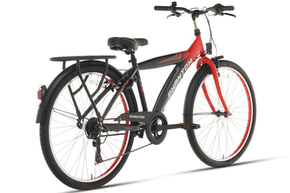 Rebel Boys' Bike 26 Inch Red - 6 Gears