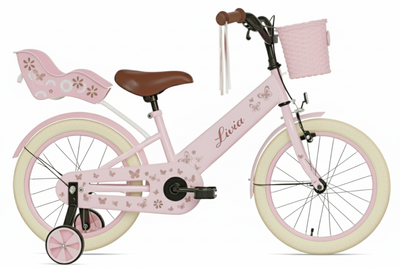 Livia girls' bicycle Pink 14 inch