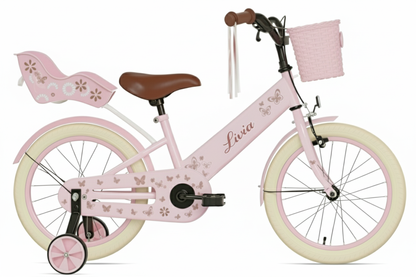 Livia girls' bicycle Pink 14 inch