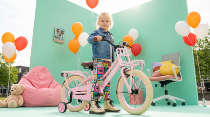 Liberty meisjesfiets Roze 16 inch