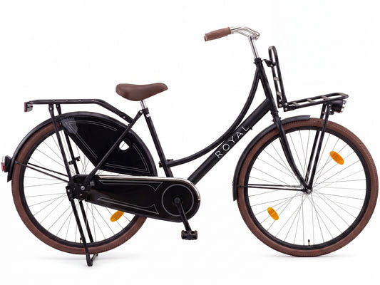 Cargo Transport Bike 28 inch Matte Black