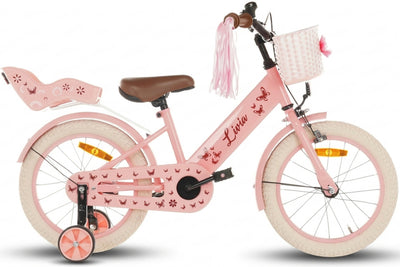 Livia Meisjesfiets Roze 14 inch