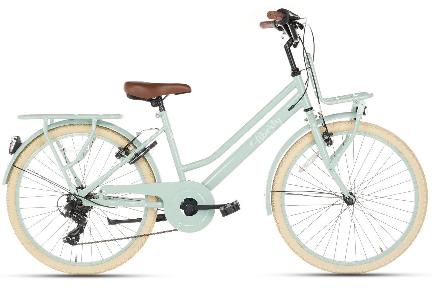 Liberty D7 Girls' Bicycle 26 inch - 7 Gears - Green