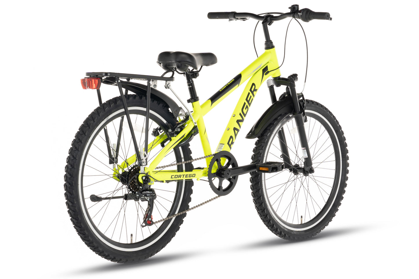 Ranger Plus 7-speed Jongensfiets 26 inch Fluogeel