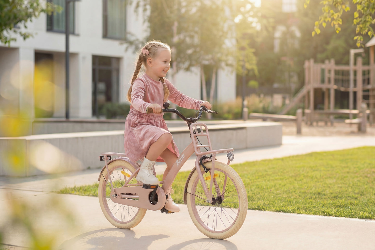 Bella girls' bicycle Salmon 20 inch