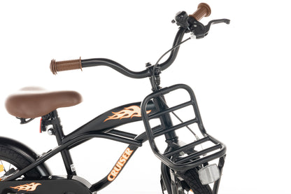Cruiser Boys' Bicycle Black 12 Inch